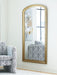 Fintan - Gold Finish - Floor Mirror - Simple Home Plus