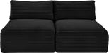 Shaggy - 2 Seat Modular Armless Sofa - Simple Home Plus