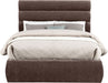 Adam - Chenille Fabric Bed With 52" Headboard - Simple Home Plus