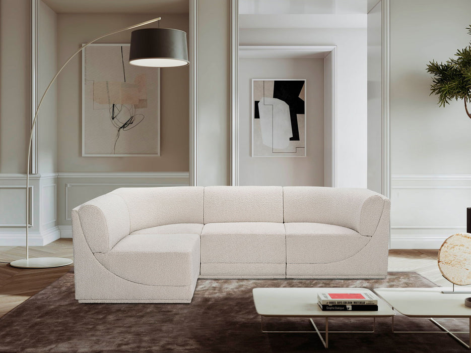 Ollie - 4 Piece Modular Sectional - Simple Home Plus
