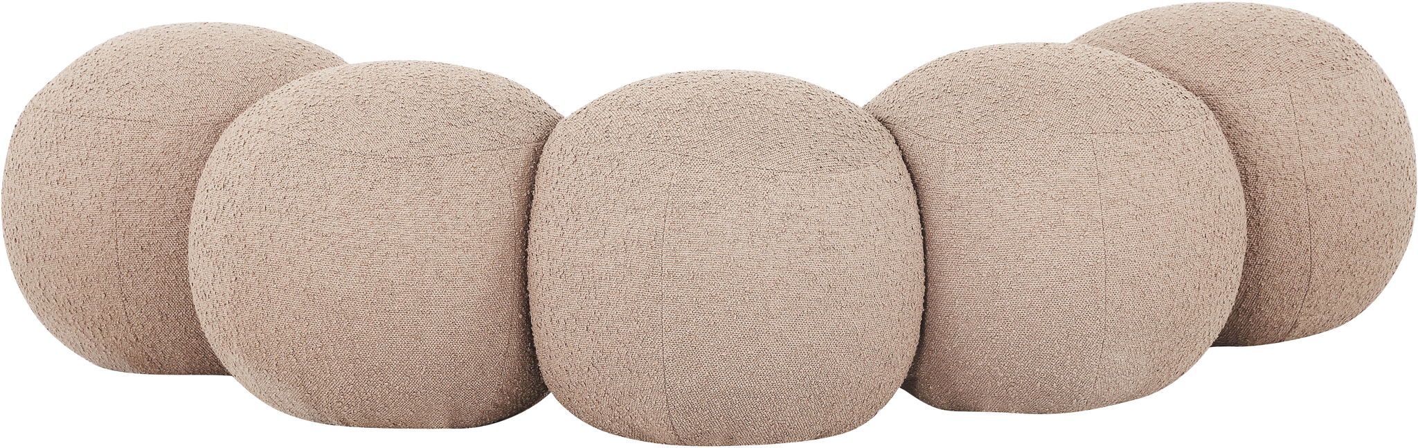 Apollo - Boucle Fabric Bench - Simple Home Plus
