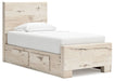 Lawroy - Panel Bed With Storage - Simple Home Plus