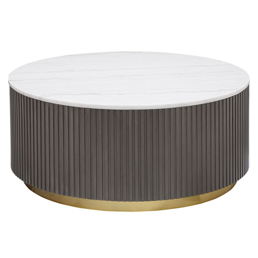 Jason - Round Marble Top Table - Simple Home Plus