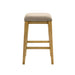 Jane - Contemporary Transitional Wood Counter Height Kitchen Bar Stool - Simple Home Plus