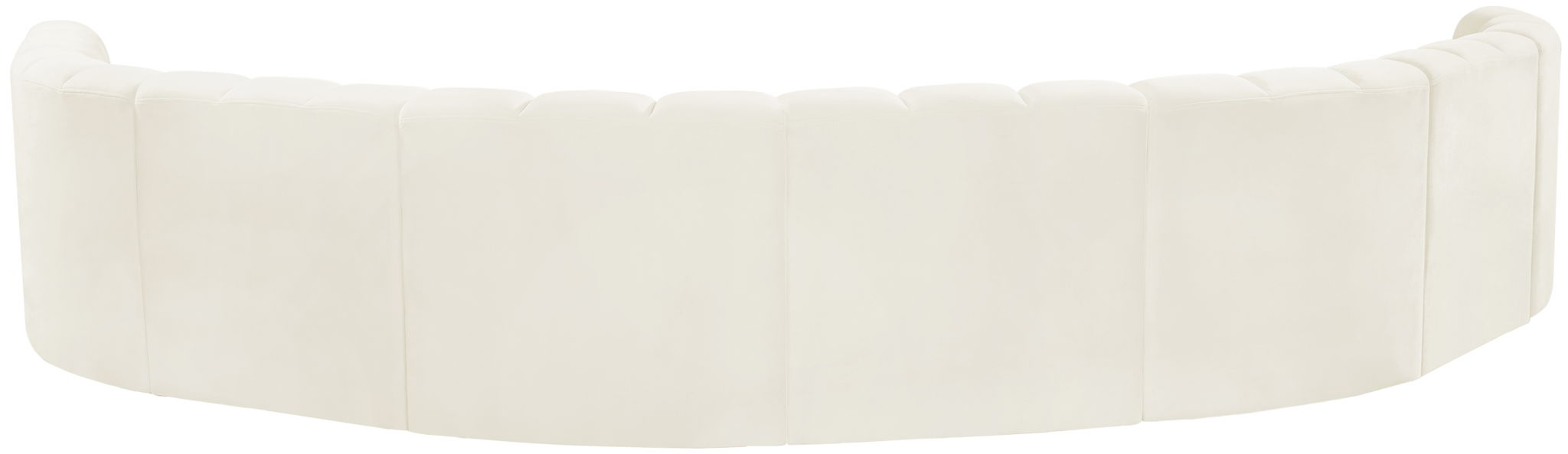 Arc - Velvet 8 Piece U-Shaped Modular Sofa - Simple Home Plus