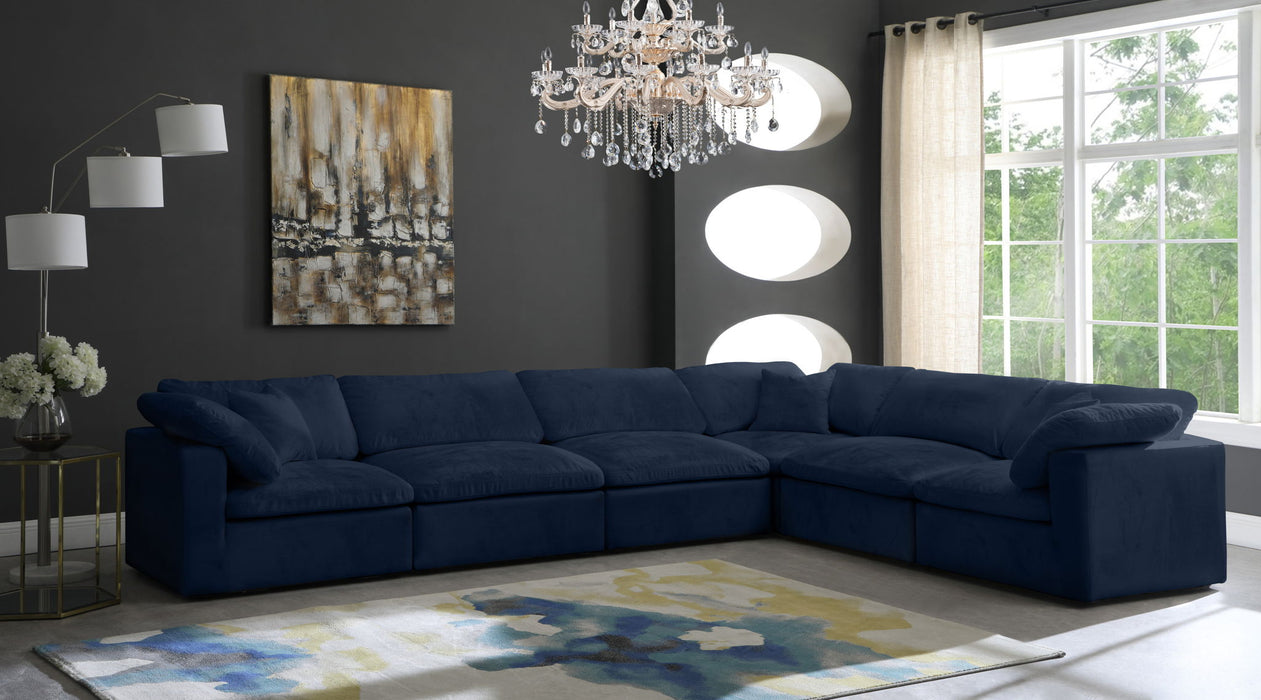 Cozy - 6 Piece Modular Corner Sectional - Simple Home Plus