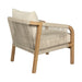 Cypress - Outdoor Patio Chair - Blonde Eucalyptus / Ivory - Simple Home Plus