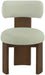 Atelier - Vegan Leather Upholstered Dining Chair (Set of 2) - Painted Brown Frame - Simple Home Plus