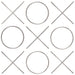 XOXO - Wall Decor - Pearl Silver - Simple Home Plus