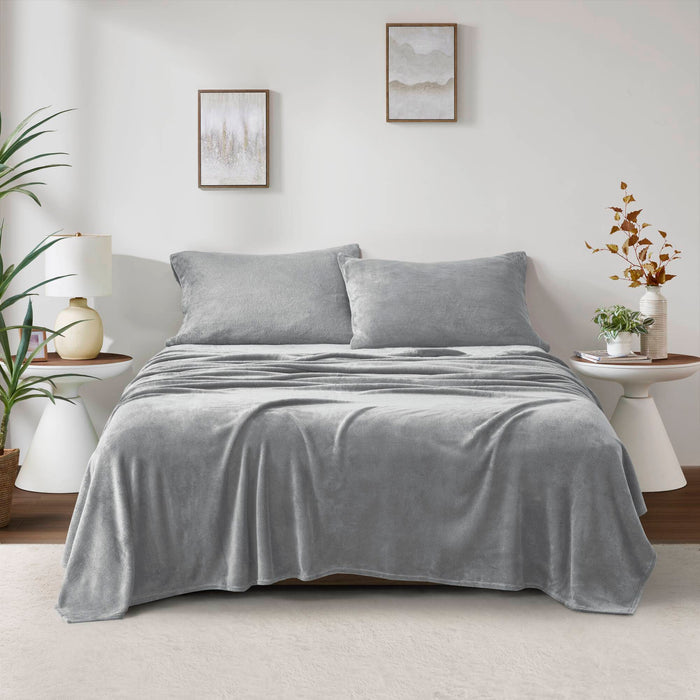 Twin Soloft Sheet Set - Gray - Simple Home Plus