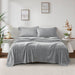 Queen Soloft Sheet Set - Gray - Simple Home Plus