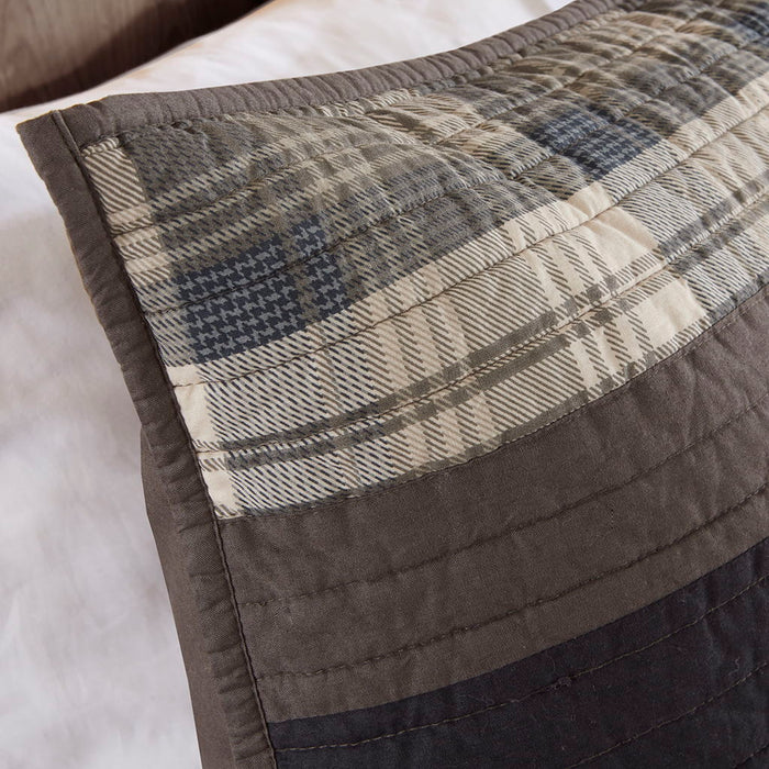 Winter Plains - Oversized Quilt Mini Set - Taupe - Simple Home Plus