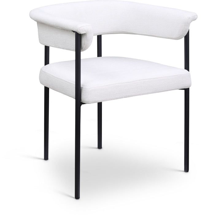 Malin - Linen Dining Chair (Set of 2) - Simple Home Plus