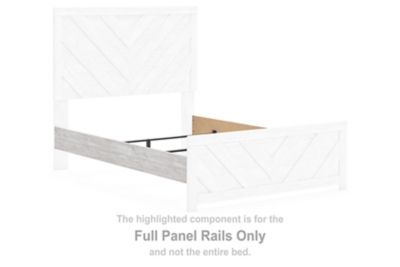 Cayboni - Full Panel Rails - Whitewash - Simple Home Plus