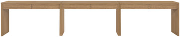 Avro - Solid Wood And Oak Veneer Desk - Simple Home Plus
