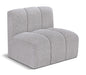 Arc - Boucle Fabric Straight Chair - Simple Home Plus