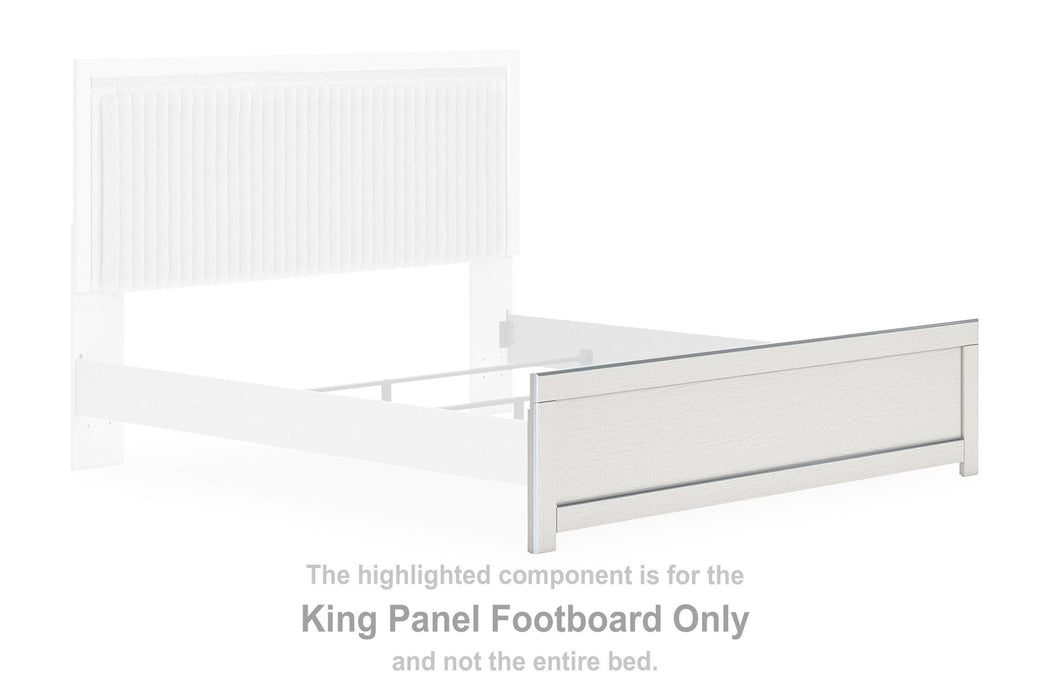 Zuraleus - King Panel Footboard - White - Simple Home Plus