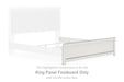Zuraleus - King Panel Footboard - White - Simple Home Plus