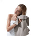 Diagonal Ribbed - 4 Piece Bath Towels Set - Gray - Simple Home Plus