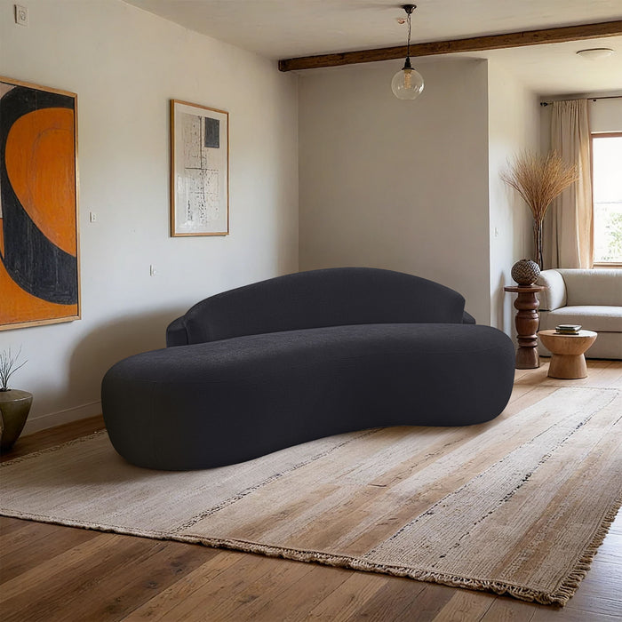 Caspian - Chenille Fabric Upholstered Loveseat - Simple Home Plus
