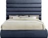 Adam - Chenille Fabric Bed With 70.5" Headboard - Simple Home Plus
