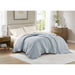 Windom - All Season Hypoallergenic Blanket With 3M Scotchgard - Blue - Simple Home Plus