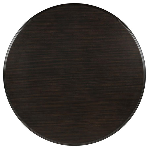 Twyla - 60" Round Wood Dining Room Table - Dark Cocoa - Simple Home Plus