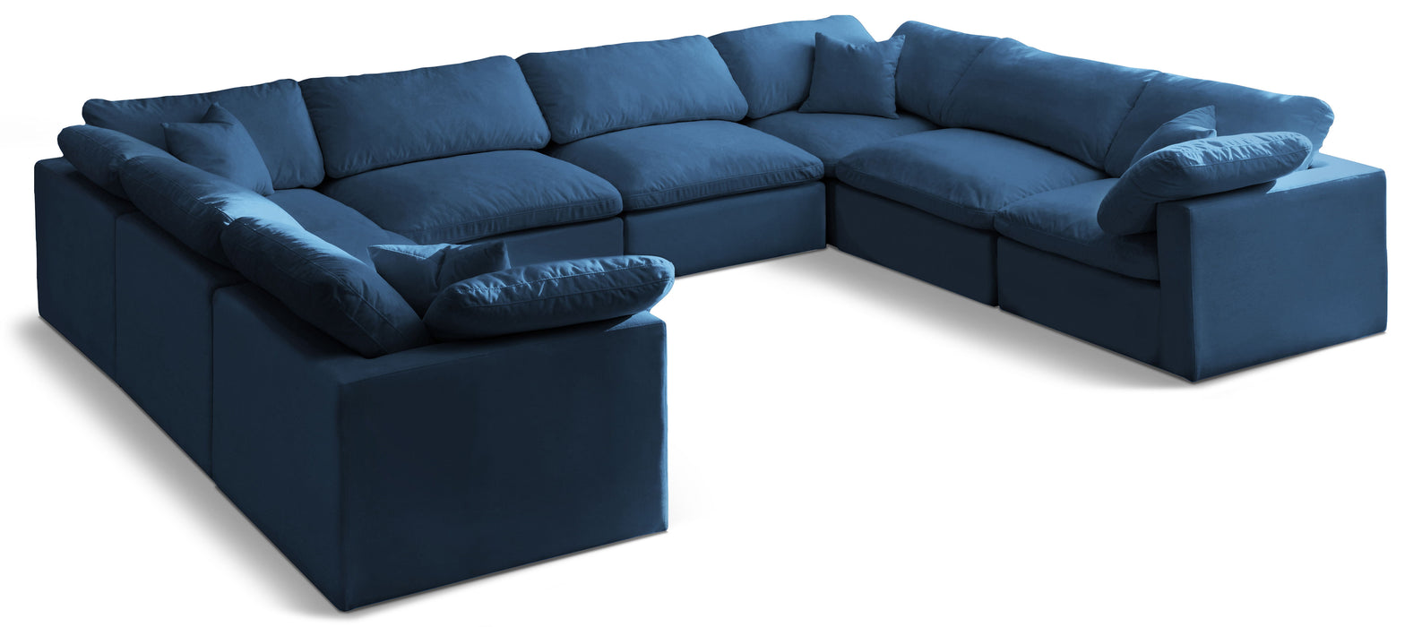 Plush - 8 Piece Modular Sectional - Simple Home Plus