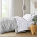 Queen Peached Percale Sheet Set - White - Simple Home Plus