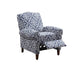 Kirby - Push Back Recliner - Navy Multi - Simple Home Plus