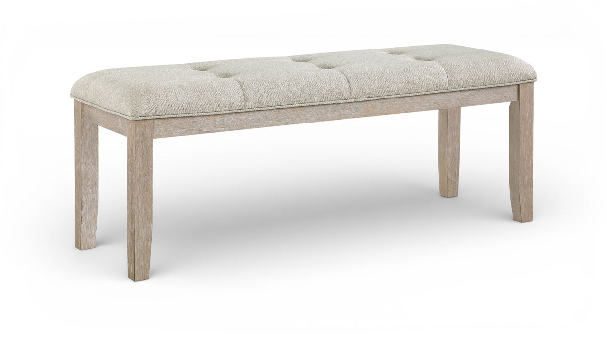 Ananda - Fabric Upholstered Bench - Simple Home Plus