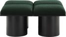 Pavilion - 4 Piece Modular Bench With Black Base - Simple Home Plus