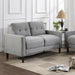 Bowen - Upholstered Track Arm Tufted Loveseat - Simple Home Plus