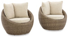 Danson - Swivel Lounge With Cushion - Simple Home Plus