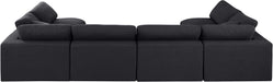 Comfy - 6 Piece Linen Modular Armless Sectional - Simple Home Plus