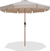 Amalfi - Patio Umbrella - Light Brown Pole - Simple Home Plus