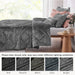Felicia - Twin Comforter Set - Gray - Simple Home Plus