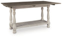 Havalance - Flip Top Sofa Table - Gray / White - Simple Home Plus
