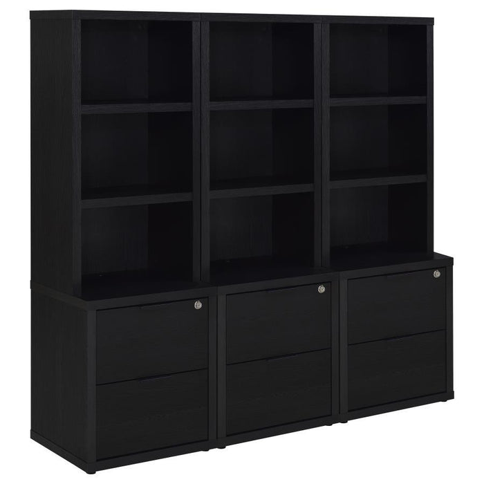 Westpark - 3 Piece Wall Unit Bookcase Set With USB - Simple Home Plus