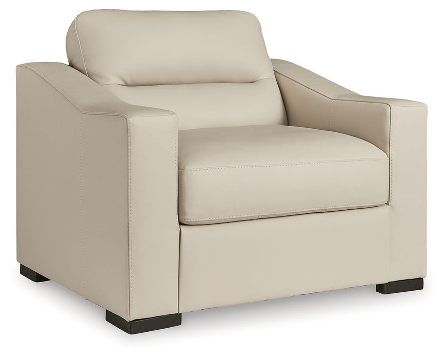 Treasure Trove - 2 Pc. - Chair And A Half, Ottoman - Almond - Simple Home Plus