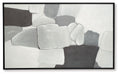Adilson - White / Gray / Black - Wall Art - Simple Home Plus