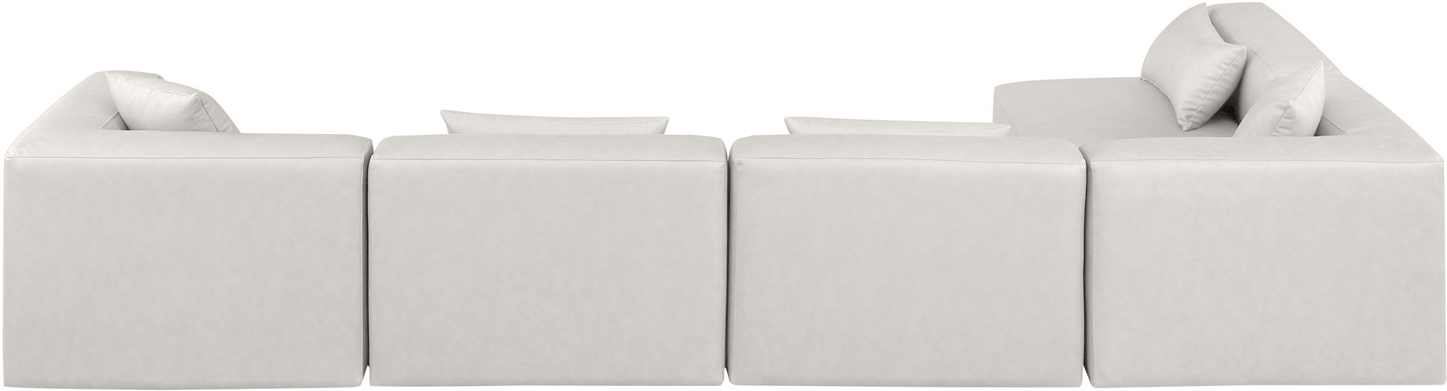 Cube - 5 Piece Modular Sectional - Simple Home Plus