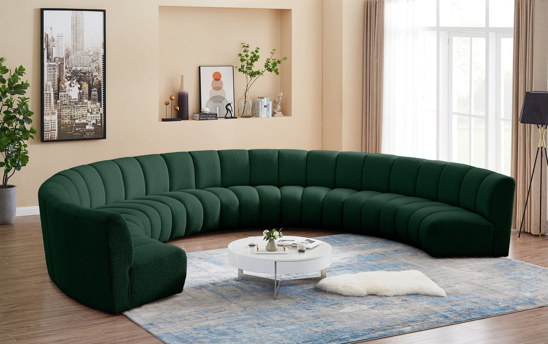 Infinity - 8 Piece Boucle Modular Sectional - Simple Home Plus
