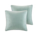 Coastline - Euro Sham - Aqua - Simple Home Plus
