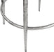 Ferro - Performance Fabric Upholstered Backless Bar Stool - Antique Silver - Simple Home Plus
