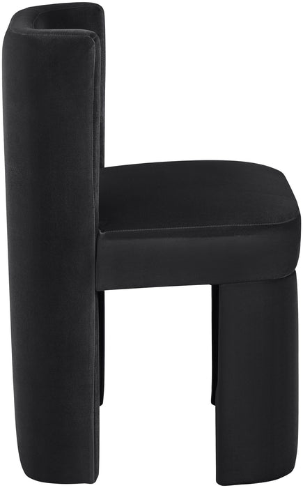 Zuno - Velvet Performance Fabric Upholstered Dining Chair (Set of 2) - Simple Home Plus