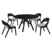 Venus And Polly - Round Dining Set - Simple Home Plus