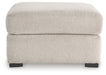 Bridgemont - Stone - Oversized Accent Ottoman - Simple Home Plus