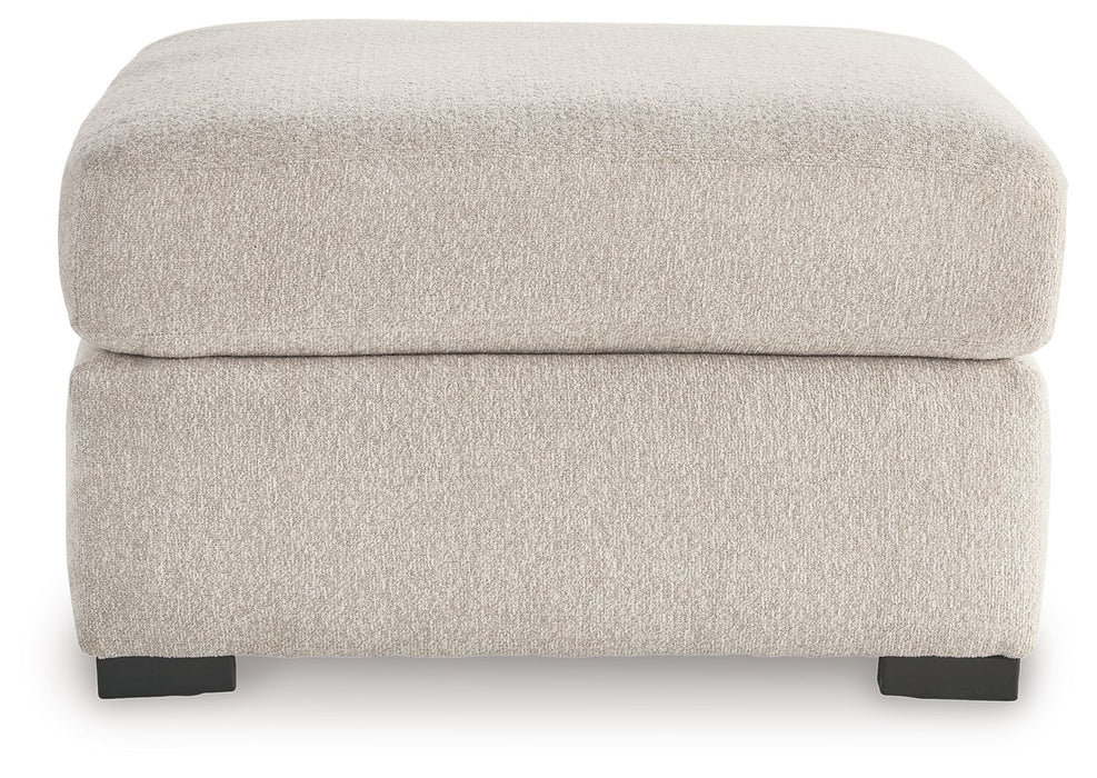 Bridgemont - Stone - Oversized Accent Ottoman - Simple Home Plus