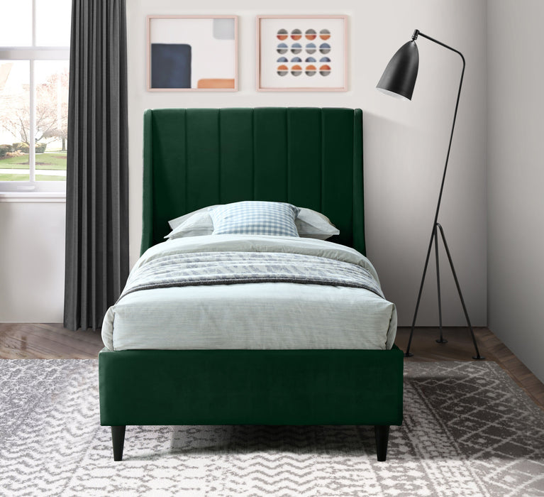 Eva - Velvet Bed - Simple Home Plus
